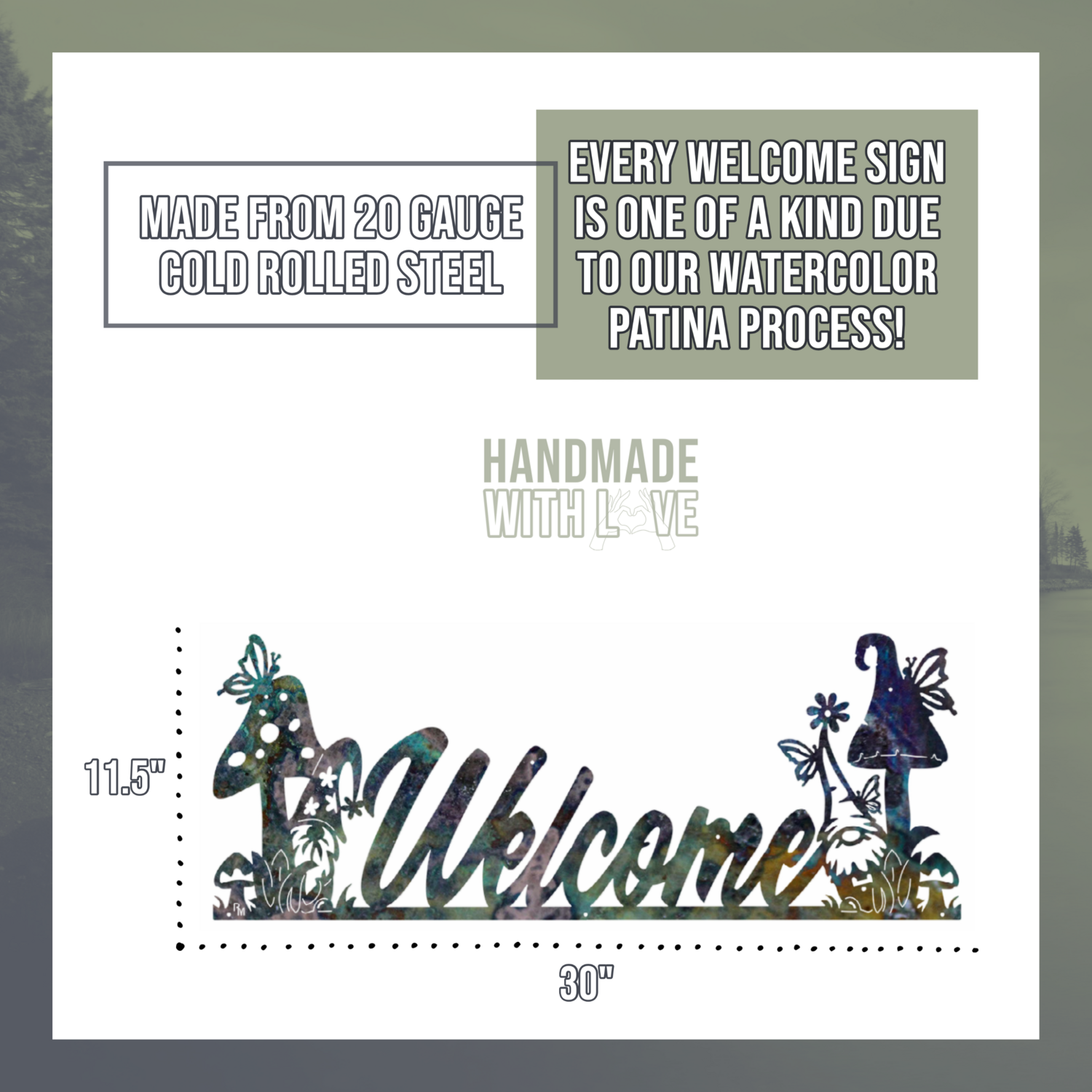 Welcome Mushroom Gnome