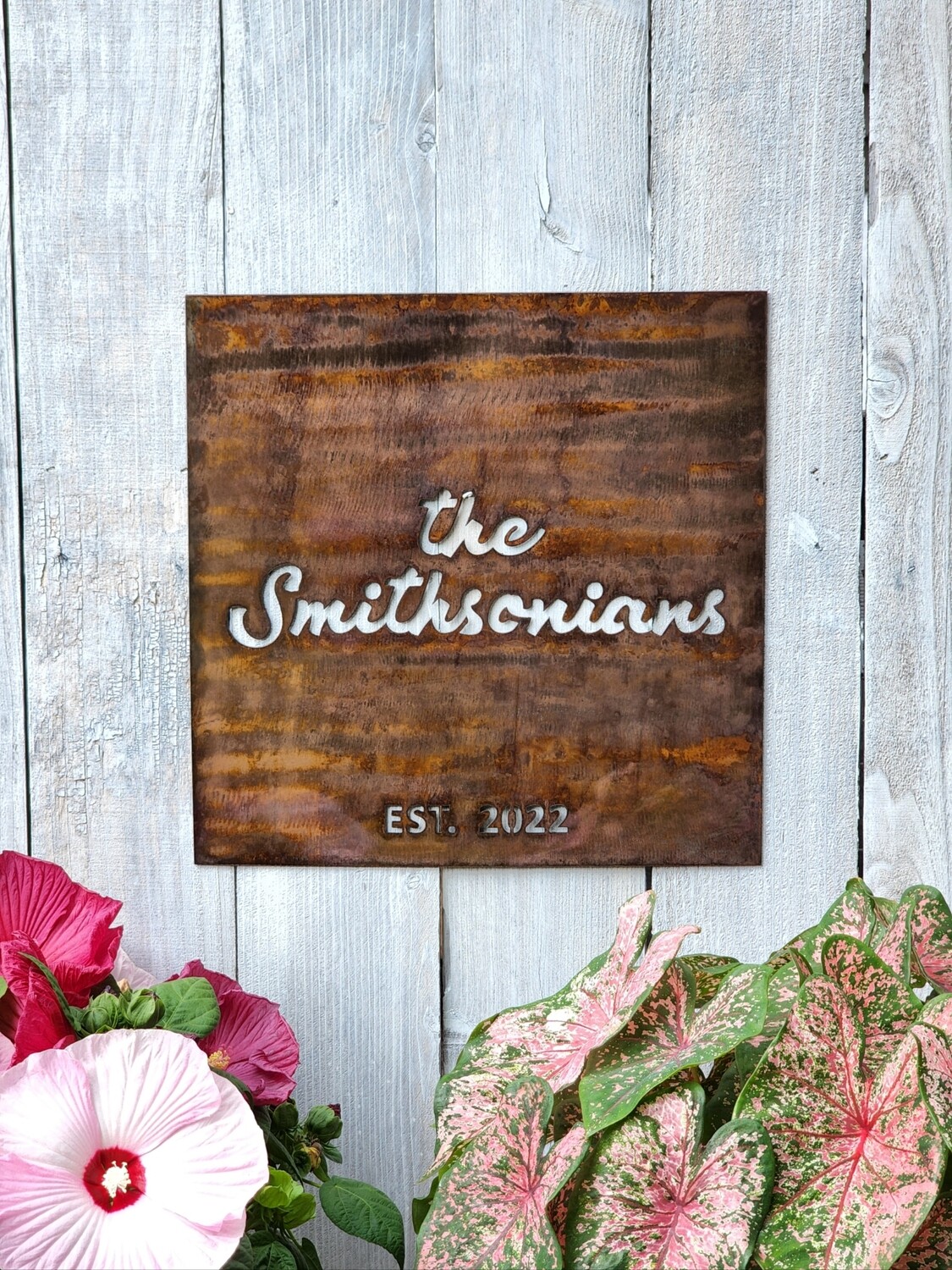 Last Name Sign w/ Est. Date