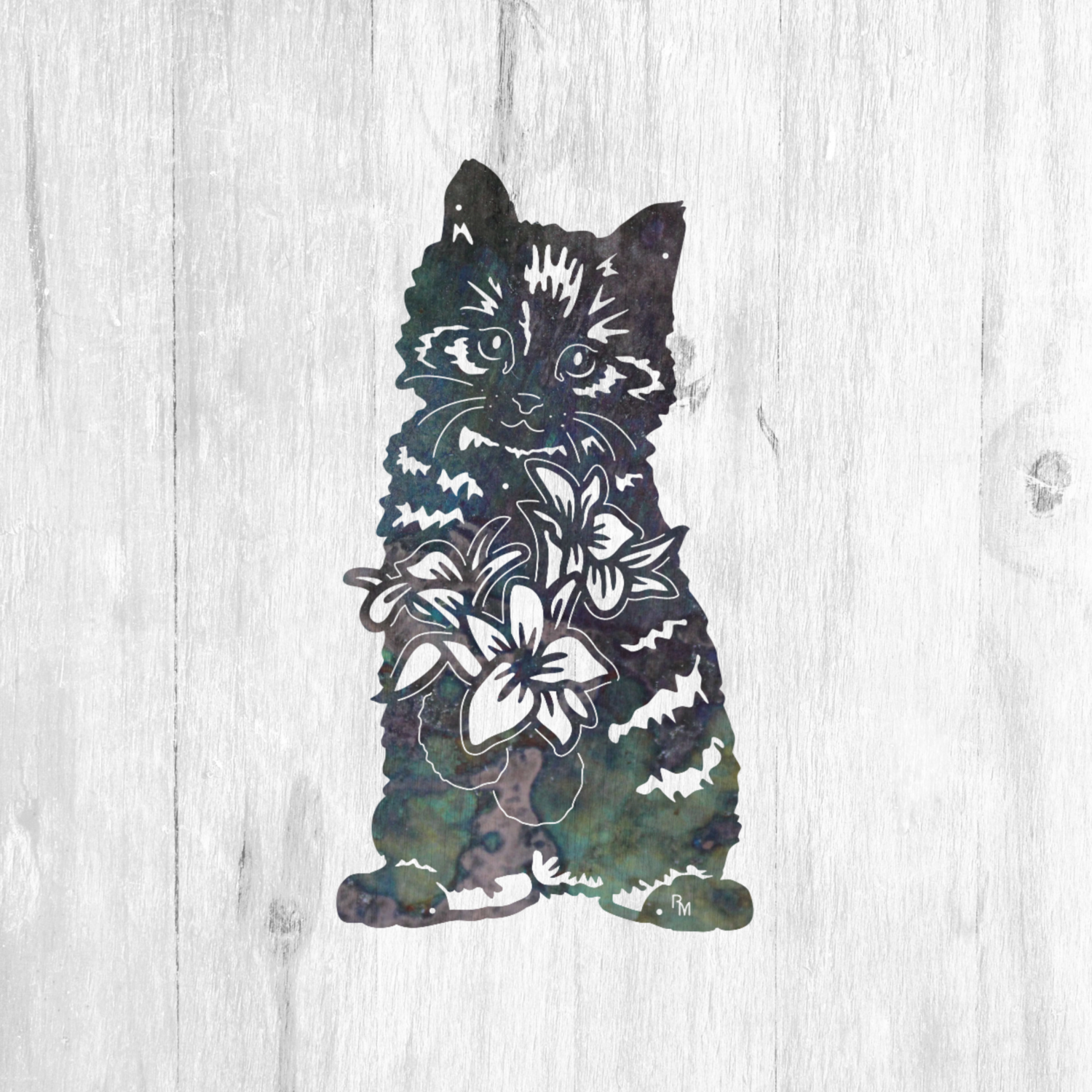Lilly Kitten Sign