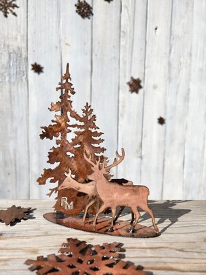 Buck & Doe Table Stand