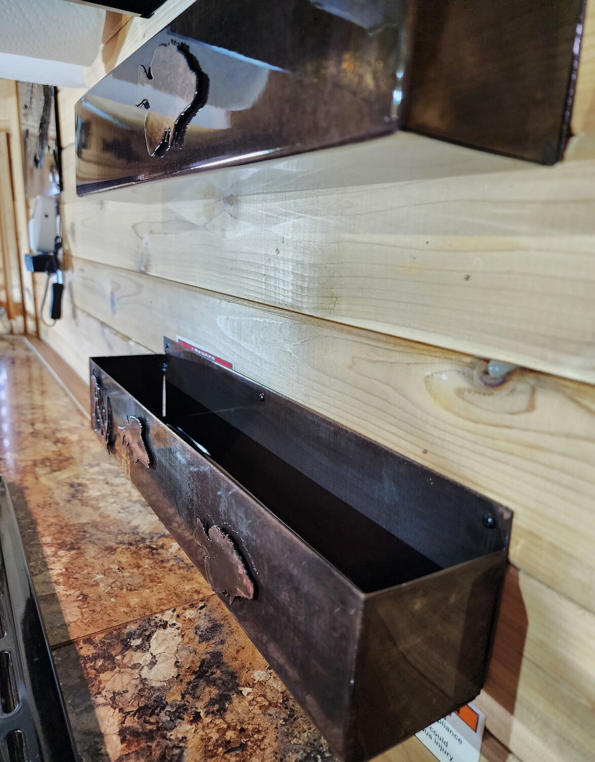 Fish House Spice Rack / Bathroom Caddie