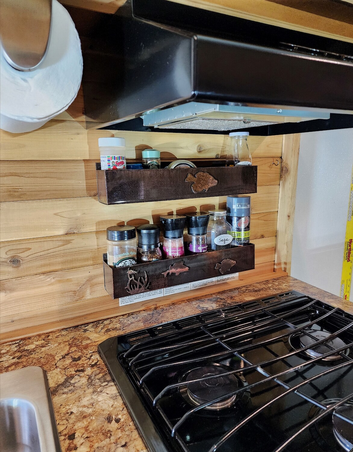 Fish House Spice Rack / Bathroom Caddie