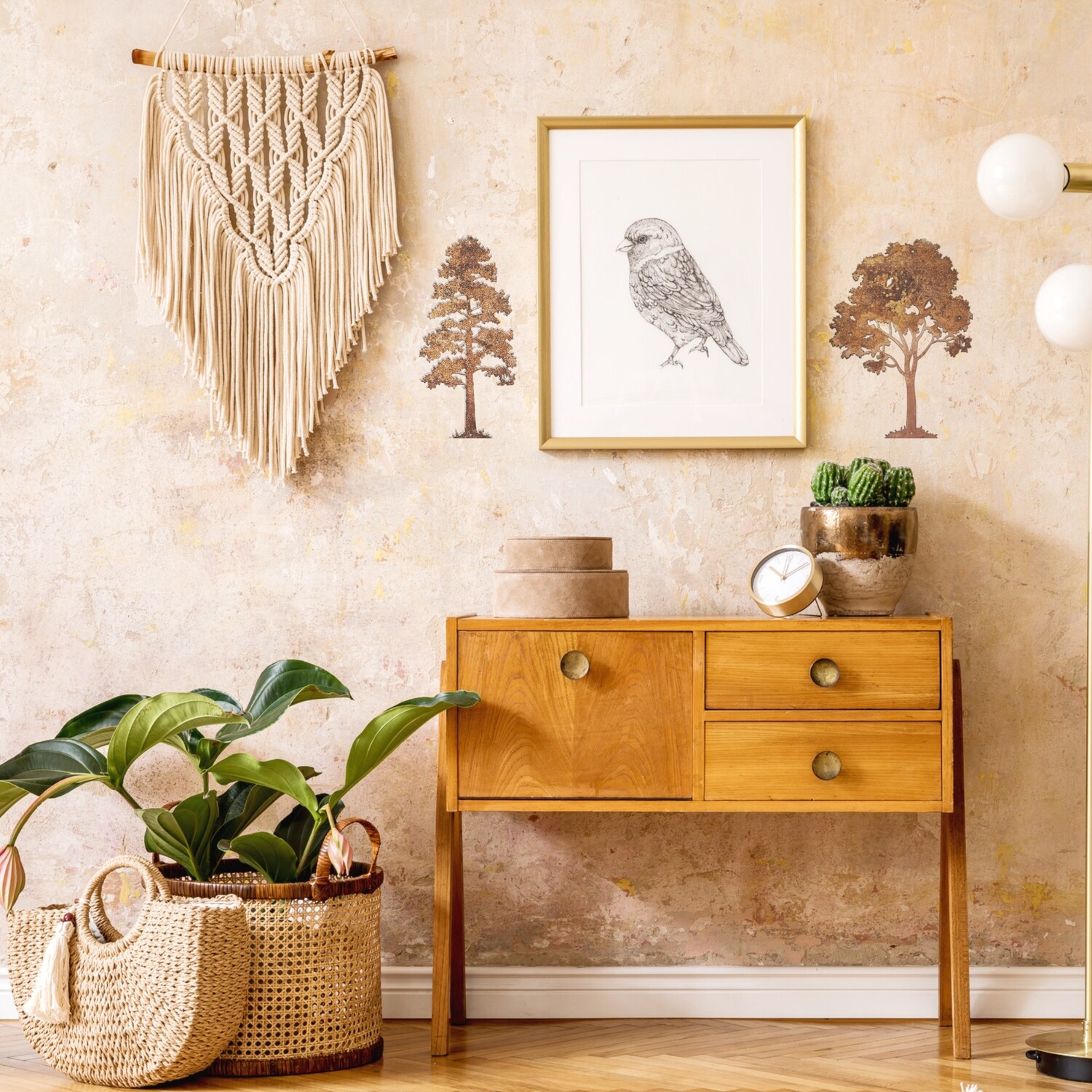 Maple &amp; Lodgepole Pine Tree Set