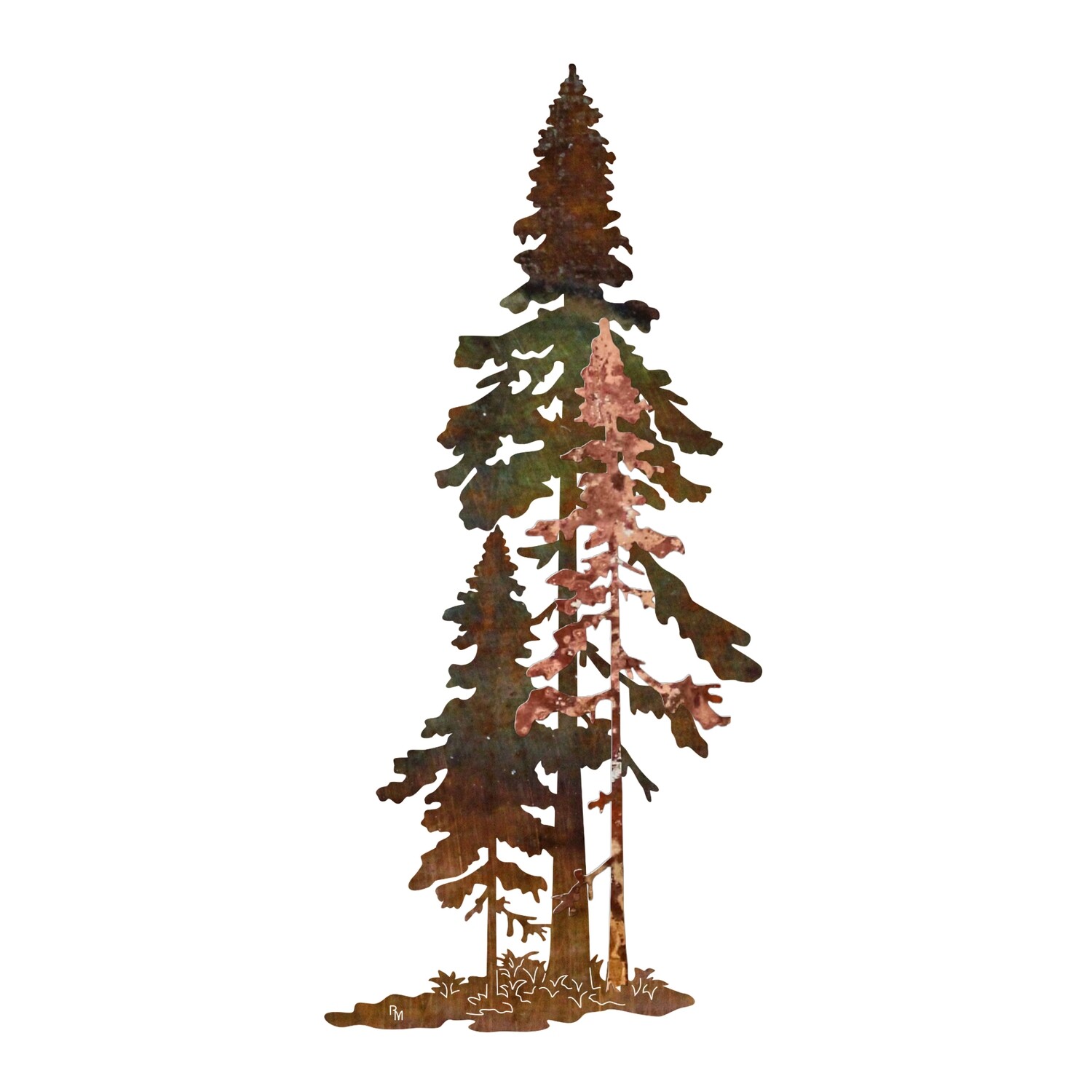 XL 3D Pine Trio