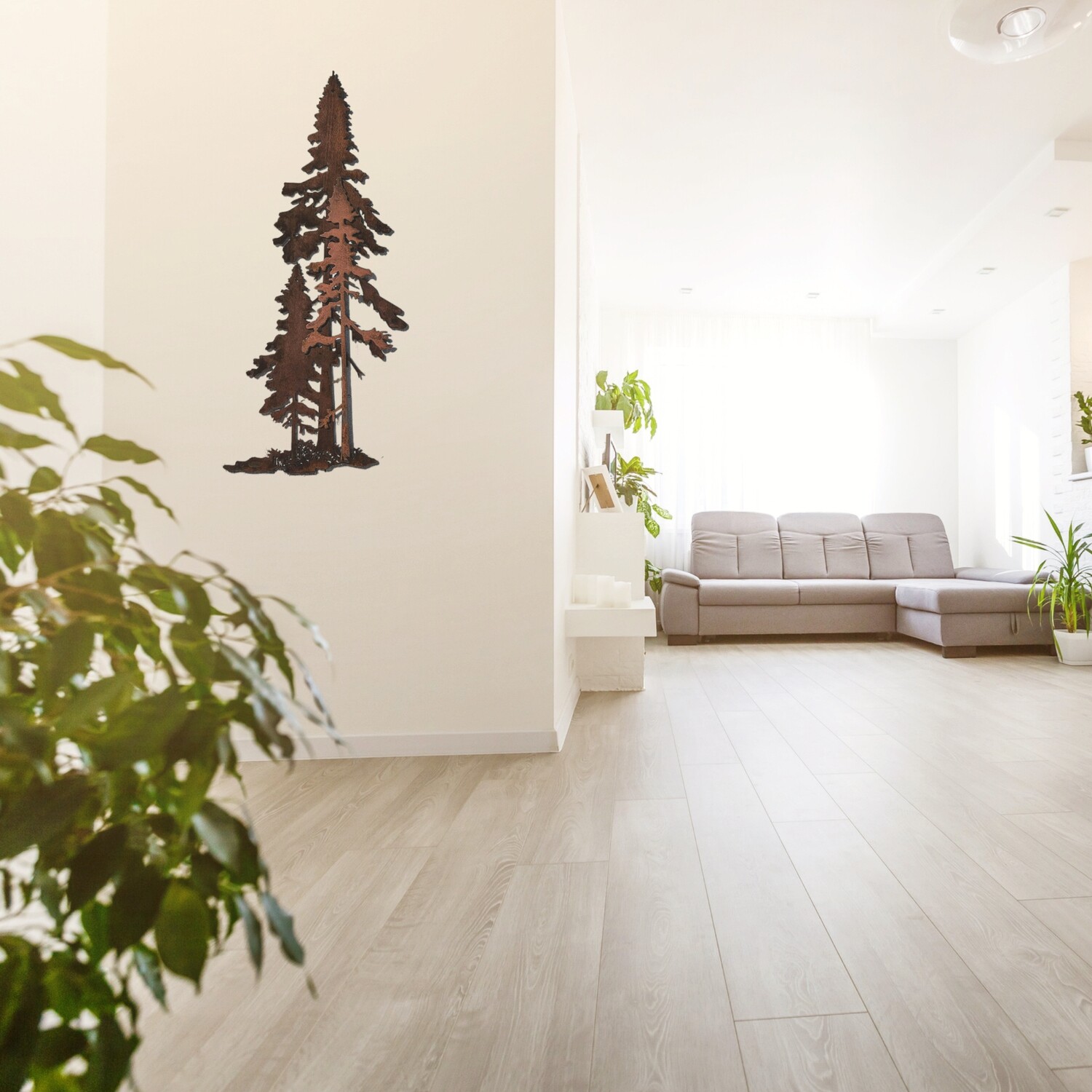 XL 3D Pine Trio