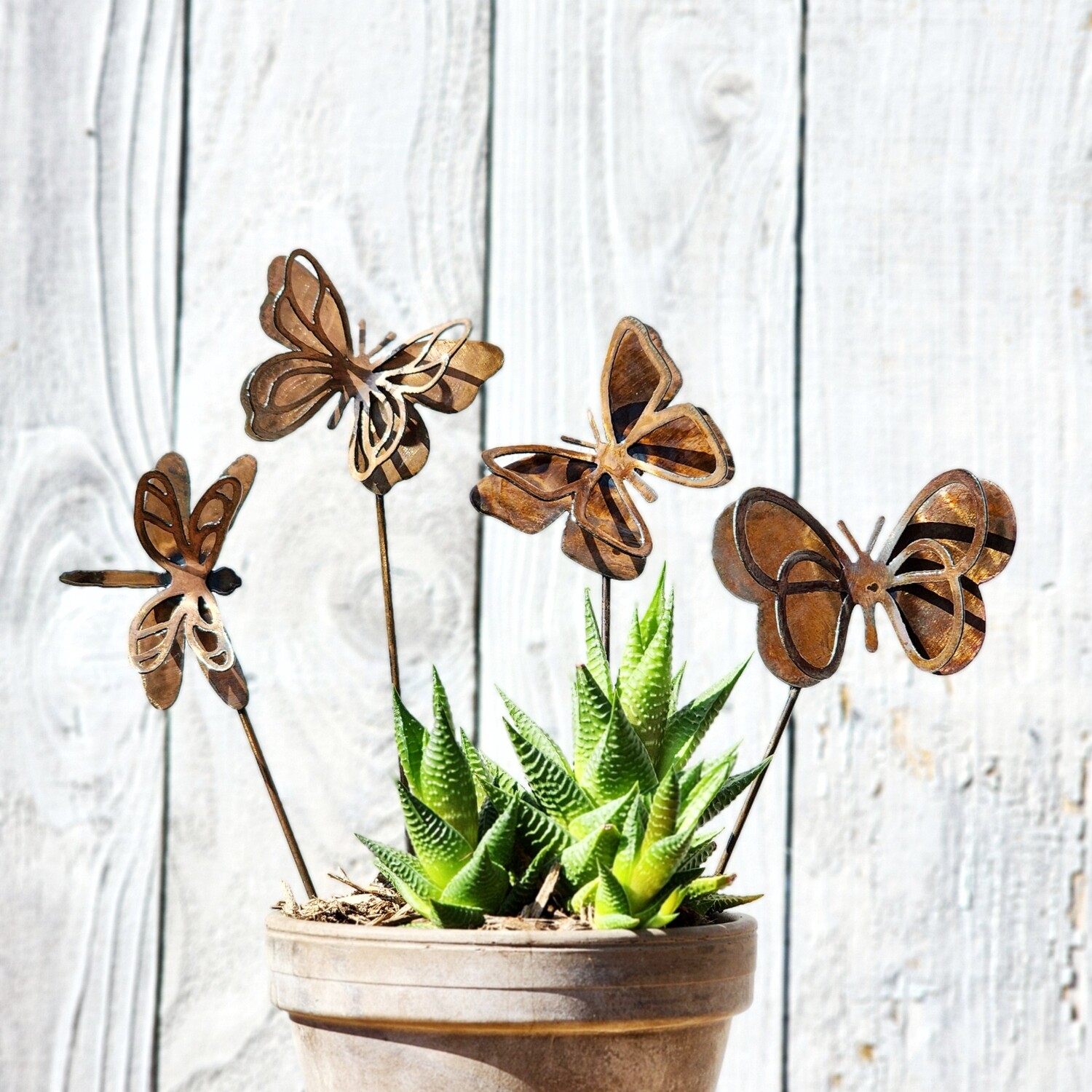 Small Butterfly Stake Set
