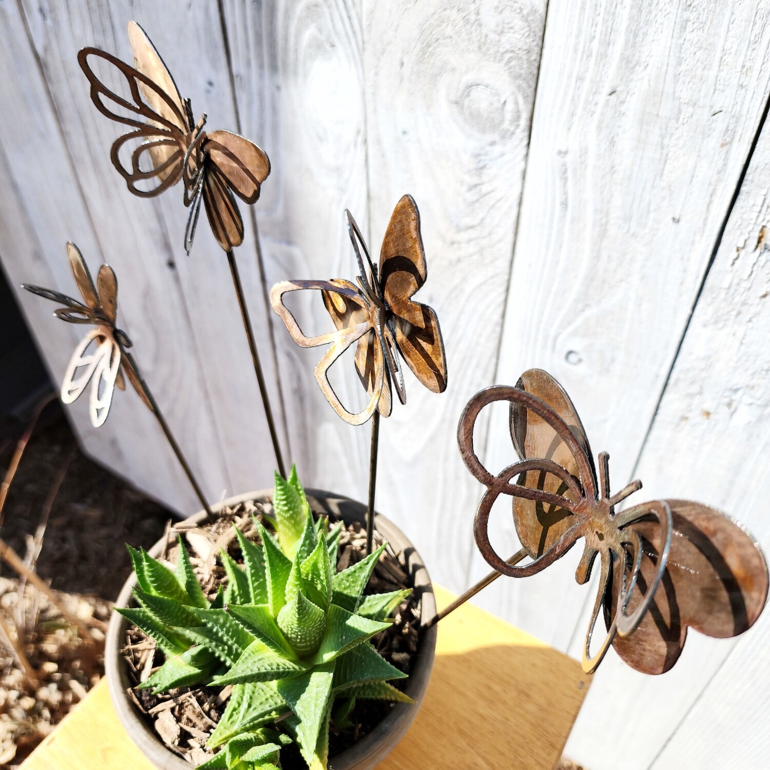 Small Butterfly Stake Set