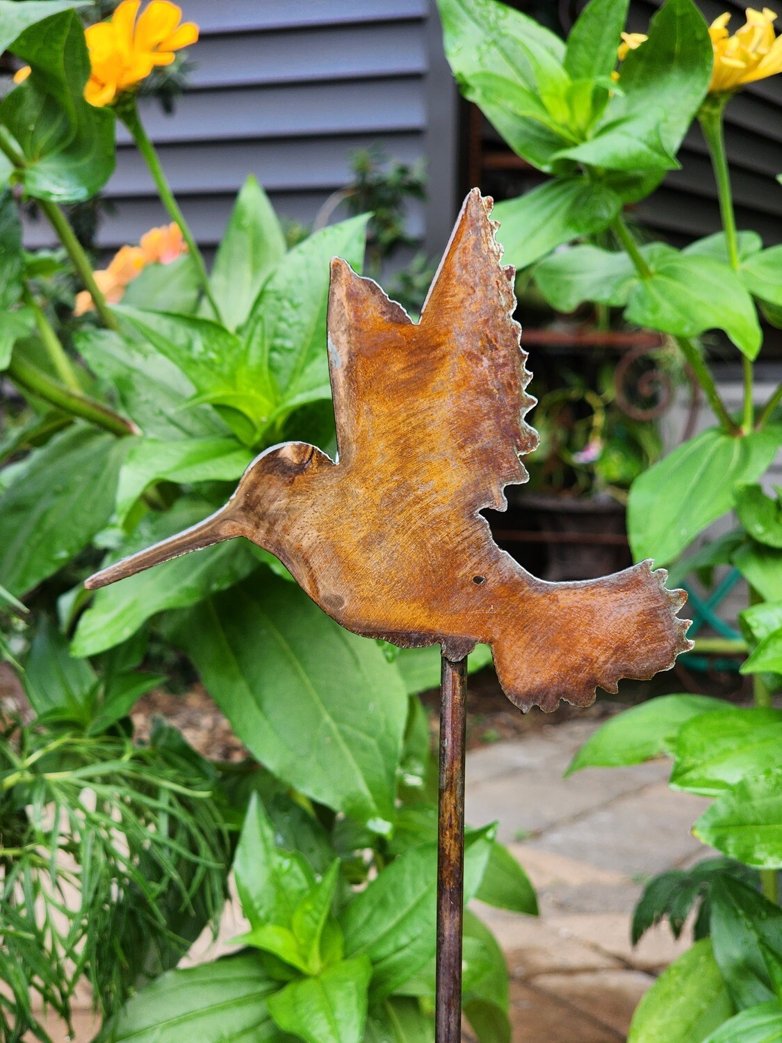 Large Hummingbird Stake