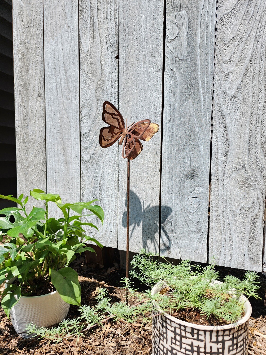 Large Summer Butterfly Stake