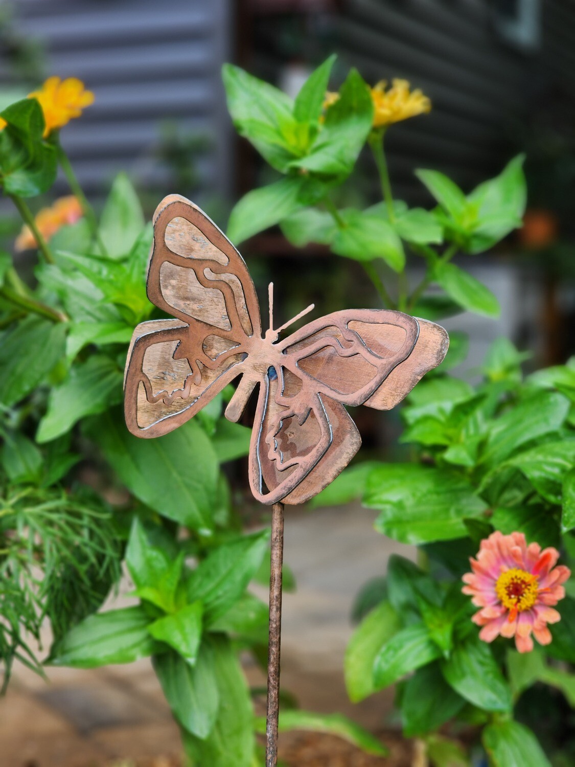 Large Summer Butterfly Stake