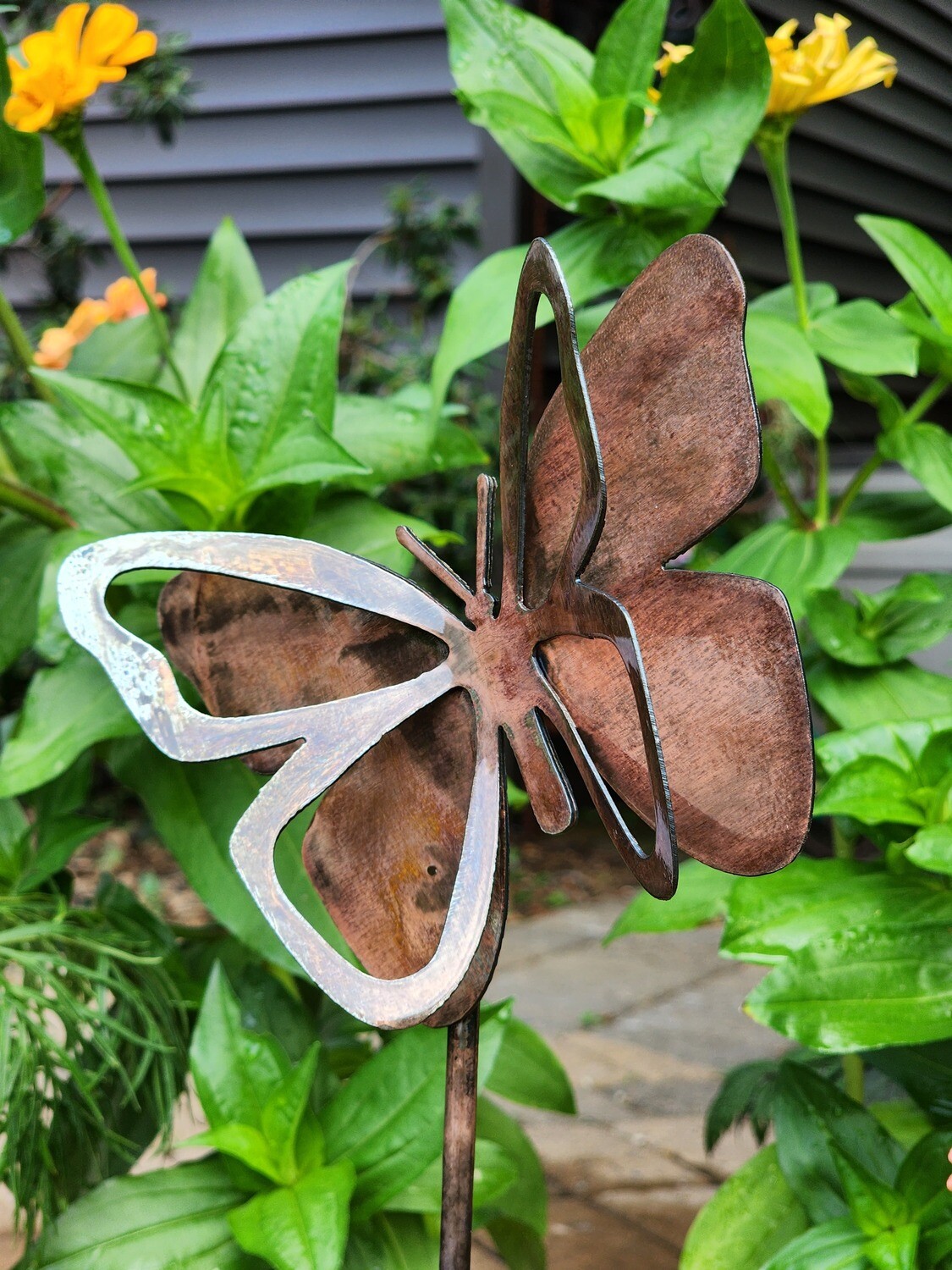 Large Autumn Butterfly Stake