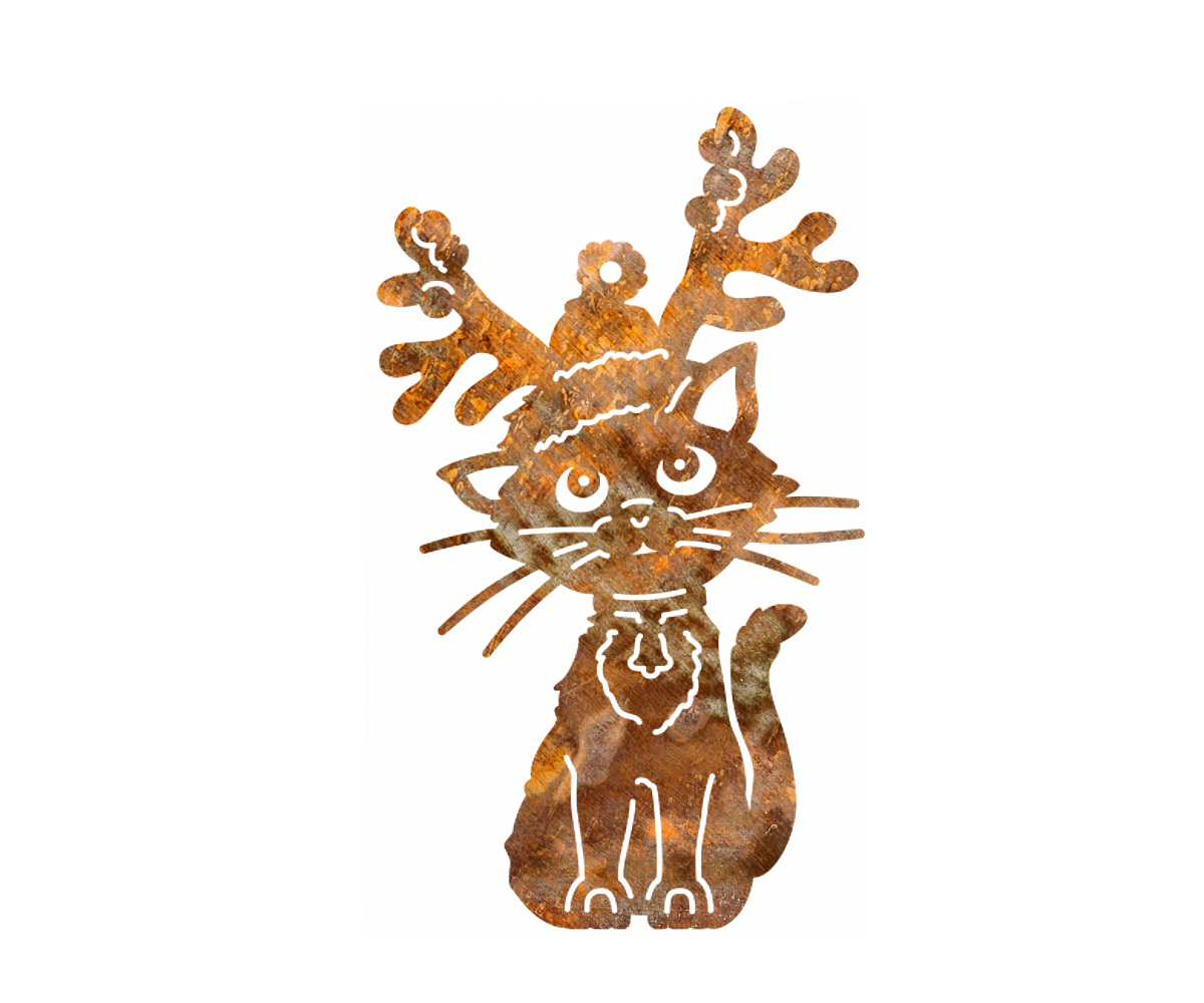 Xmas Cat Ornament