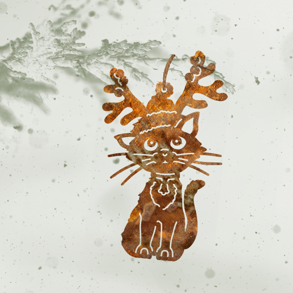 Xmas Cat Ornament