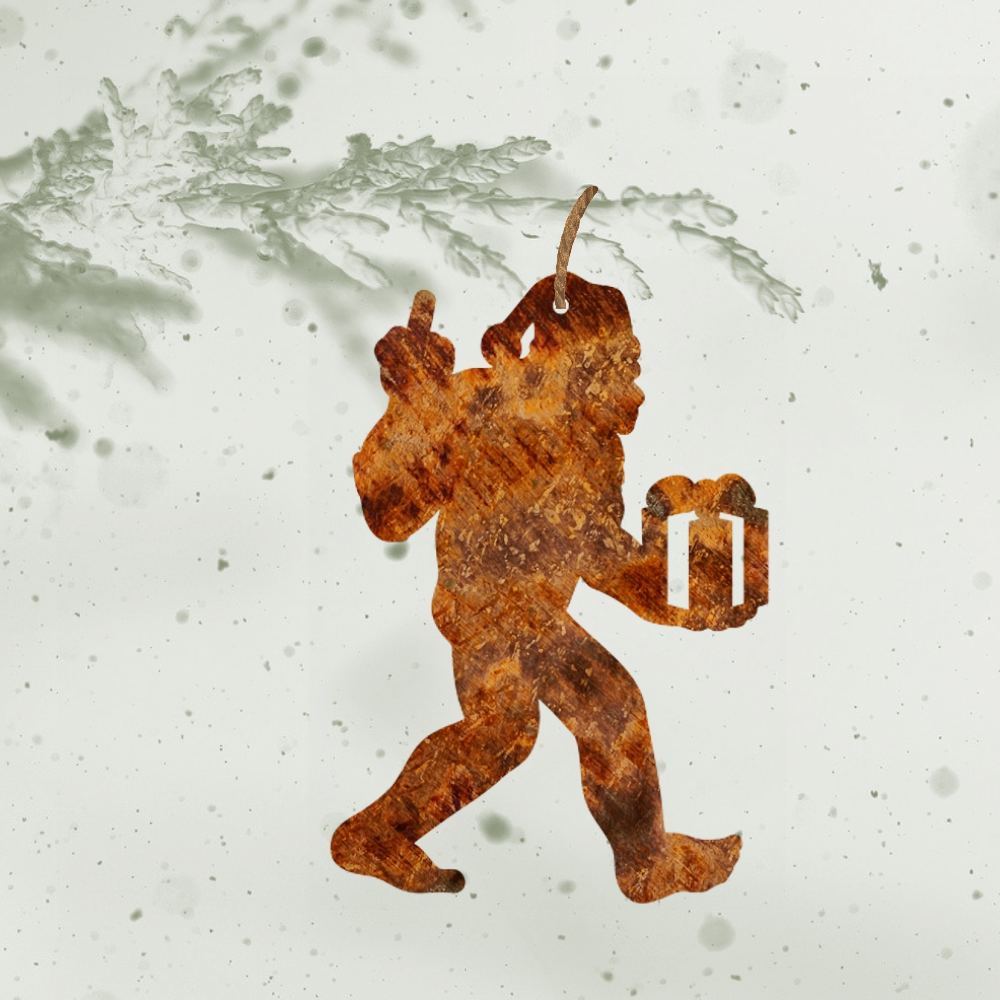 Christmas Yeti Ornament