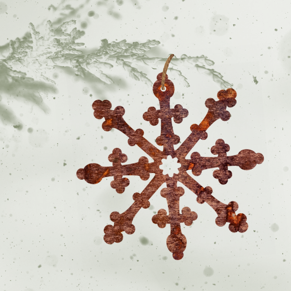 Ornate Snowflake Ornament