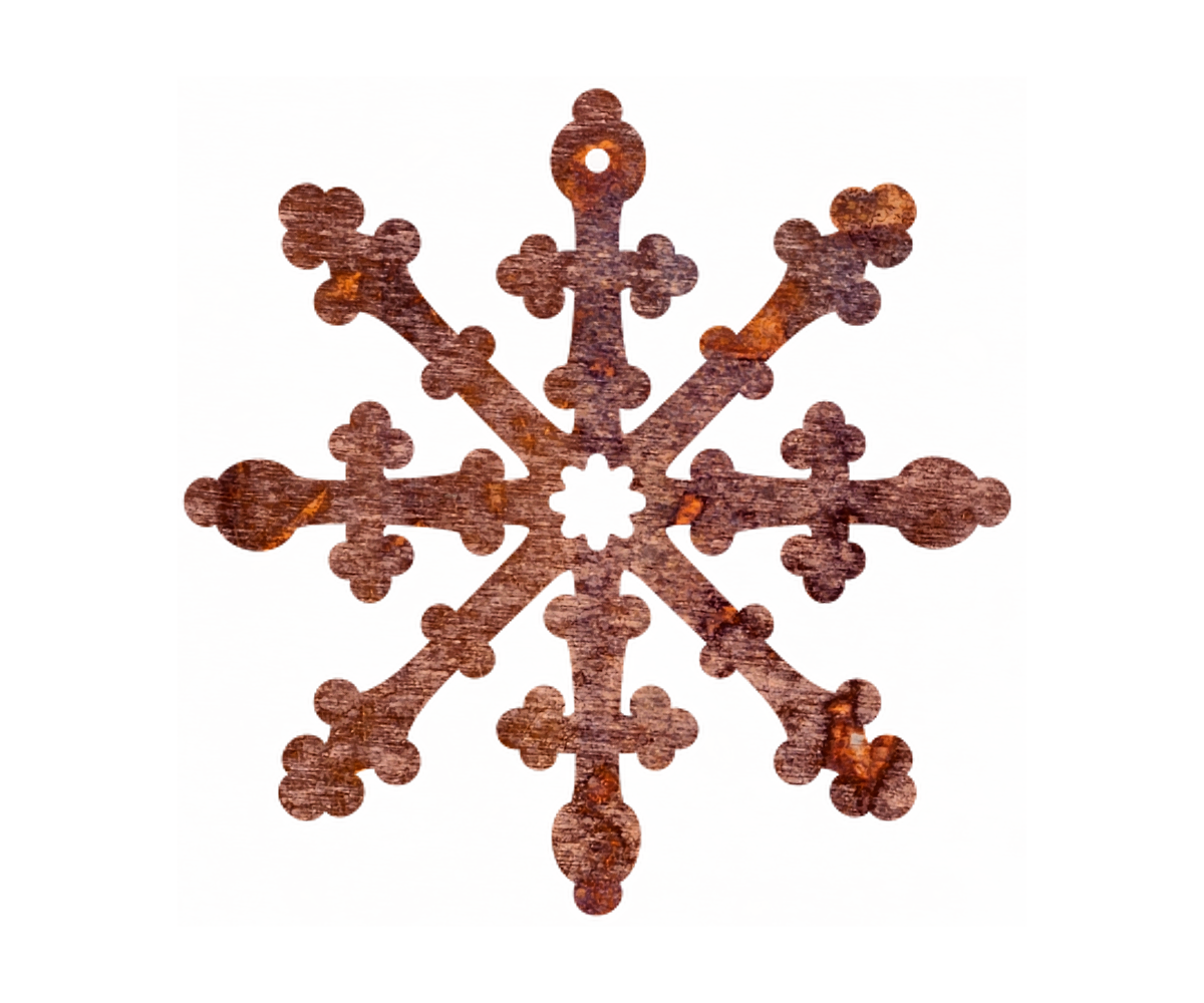 Ornate Snowflake Ornament