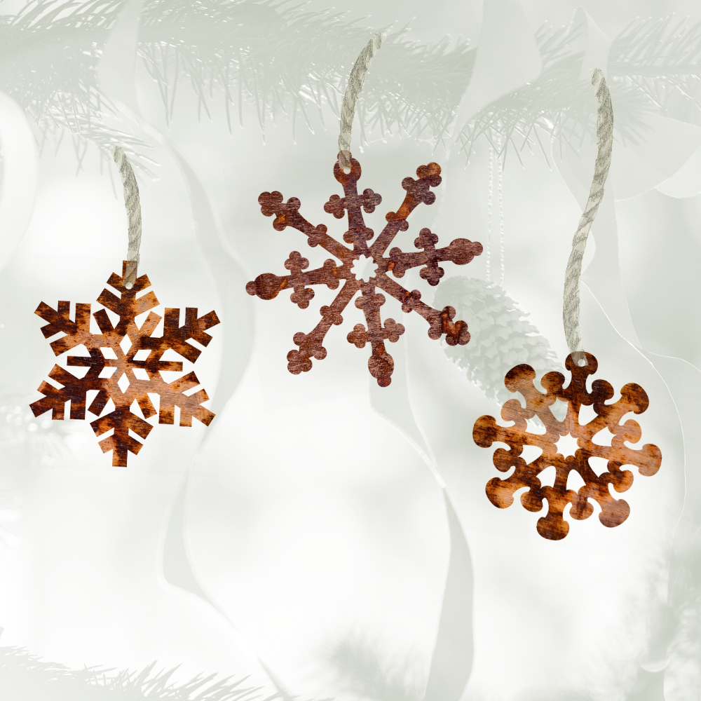 Snowflake Ornament Set