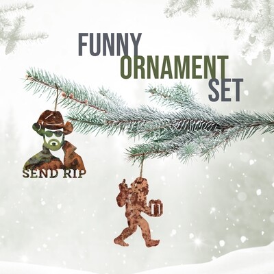 Funny Ornament Set