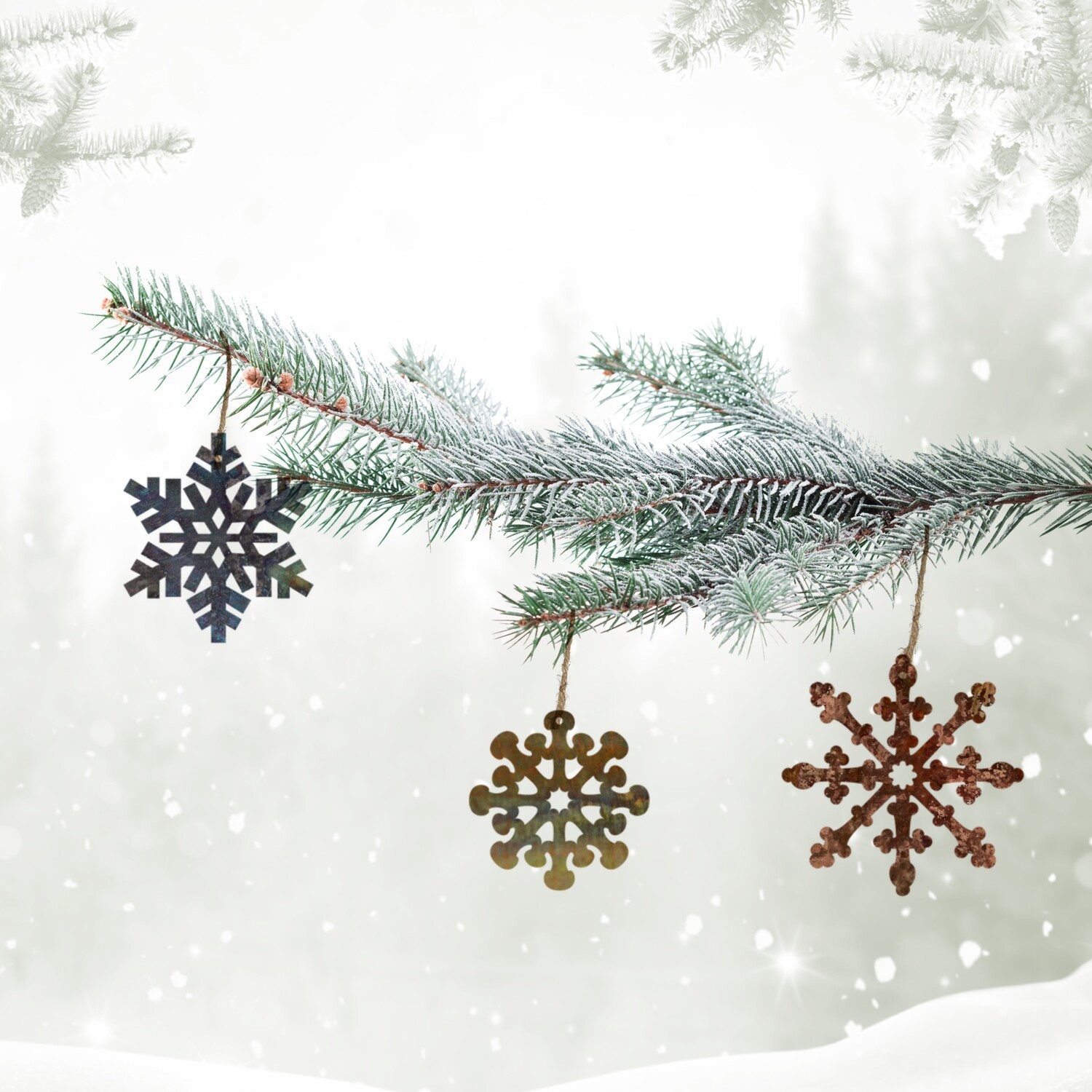 Snowflake Ornament Set