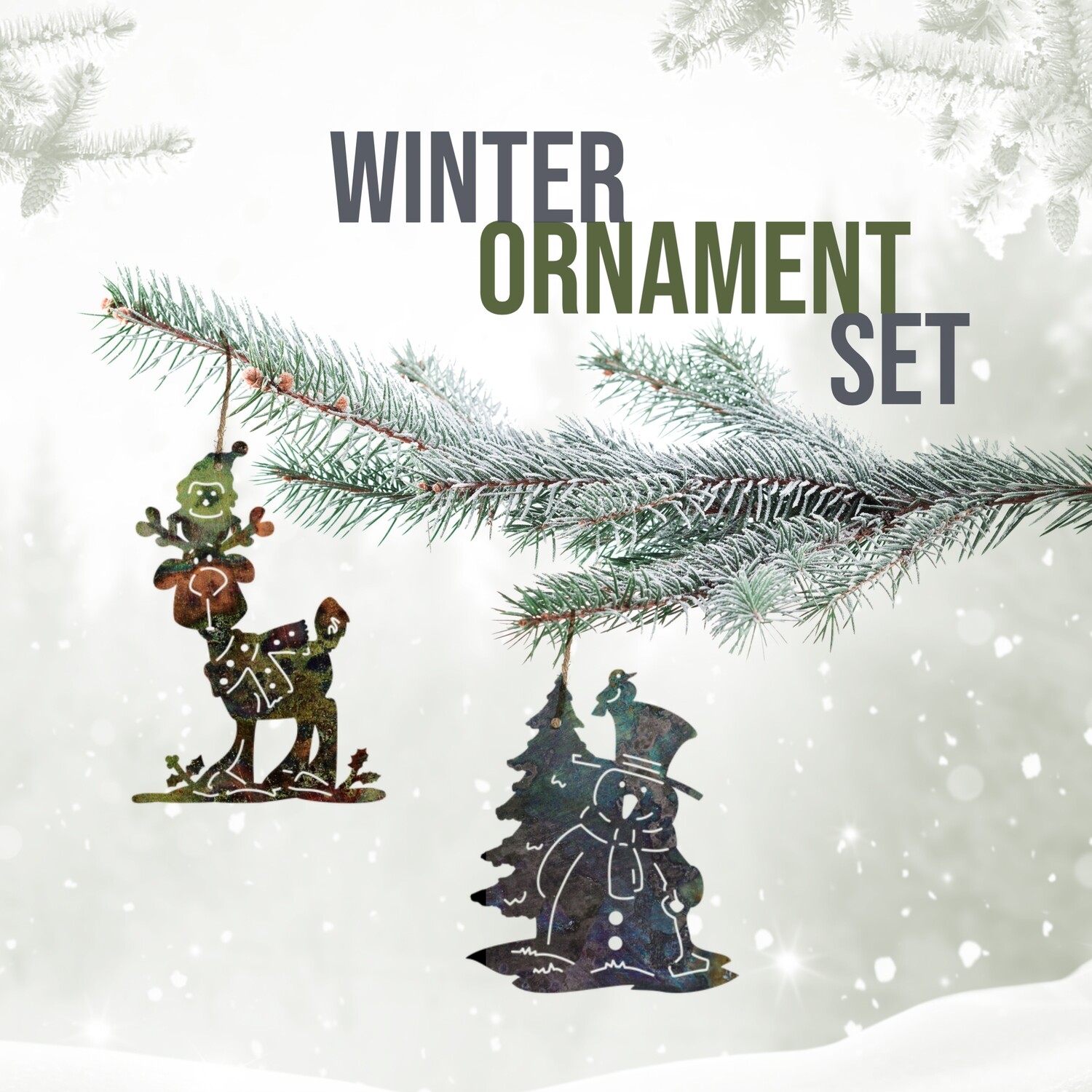 Winter Ornament Set