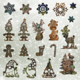 Complete Holiday Magnet Set