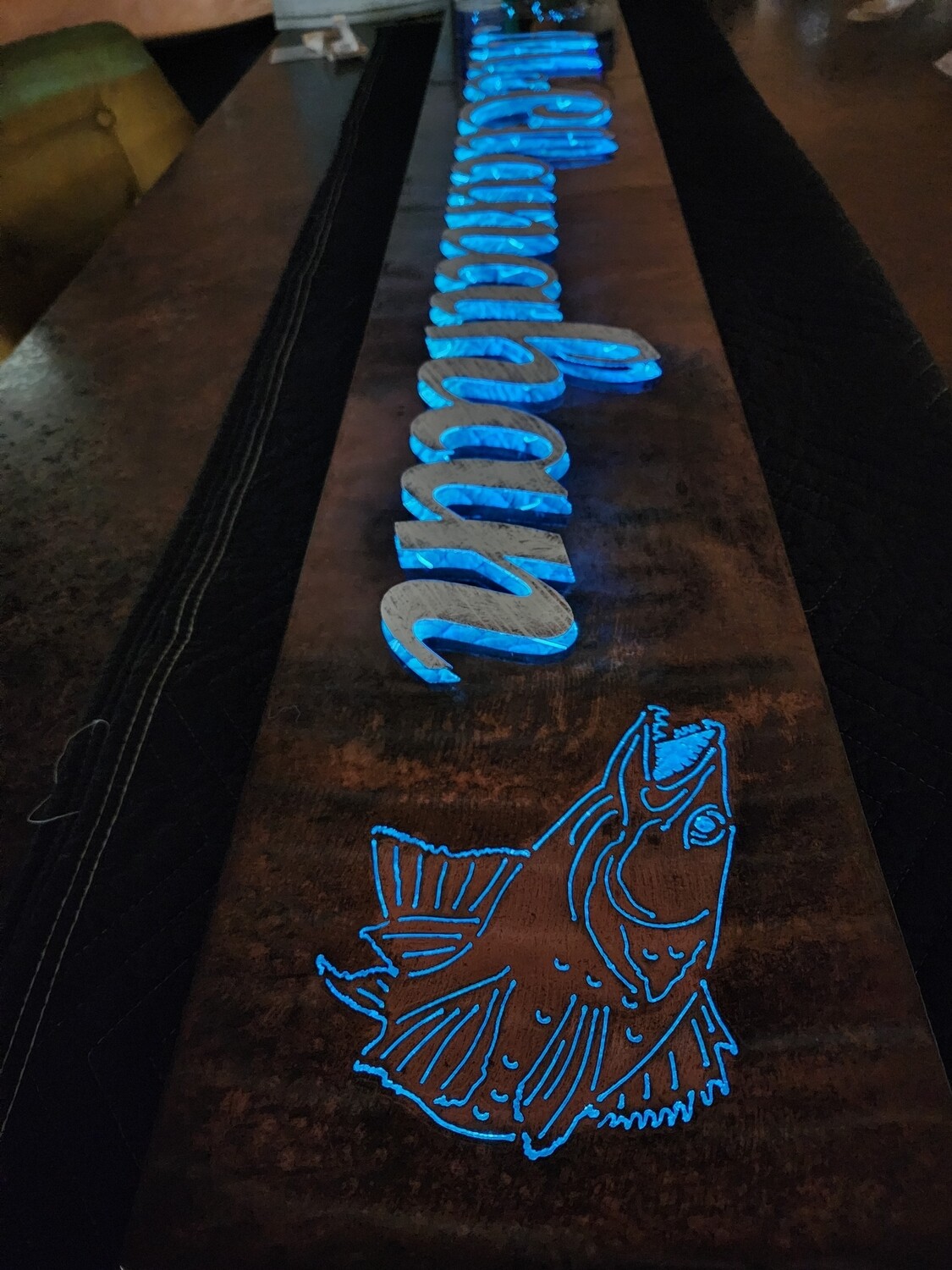 Custom Business Sign - 3D Framed Lighted