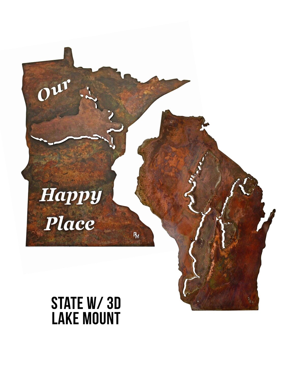 Custom State w/ 3D Lake