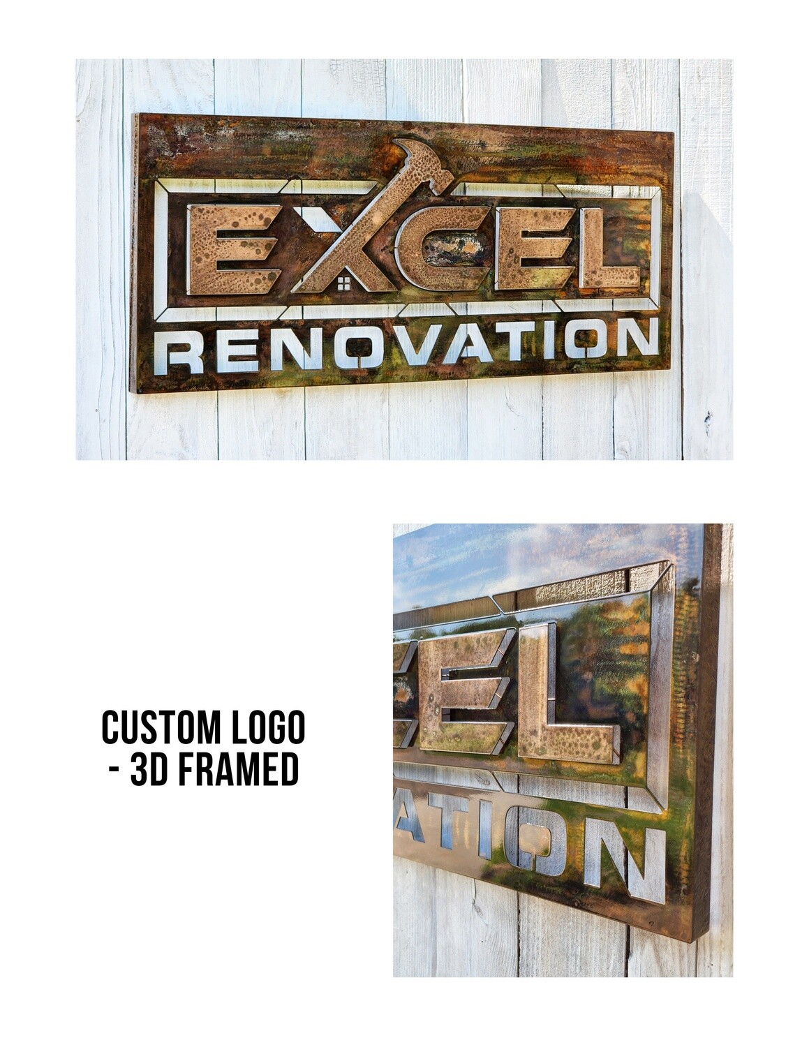 Custom Business Sign - 3D Framed Lighted
