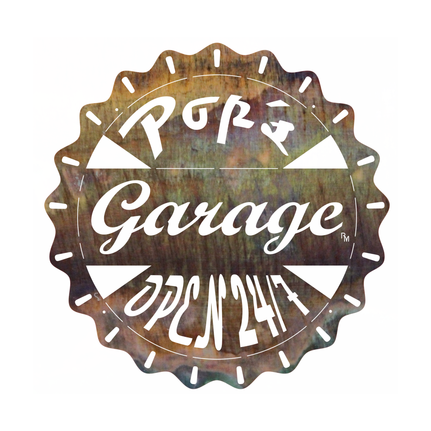 Custom Bottle Cap Sign w/ Name