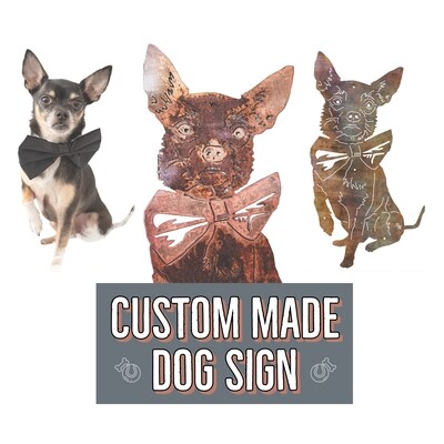 Custom Dog Sign