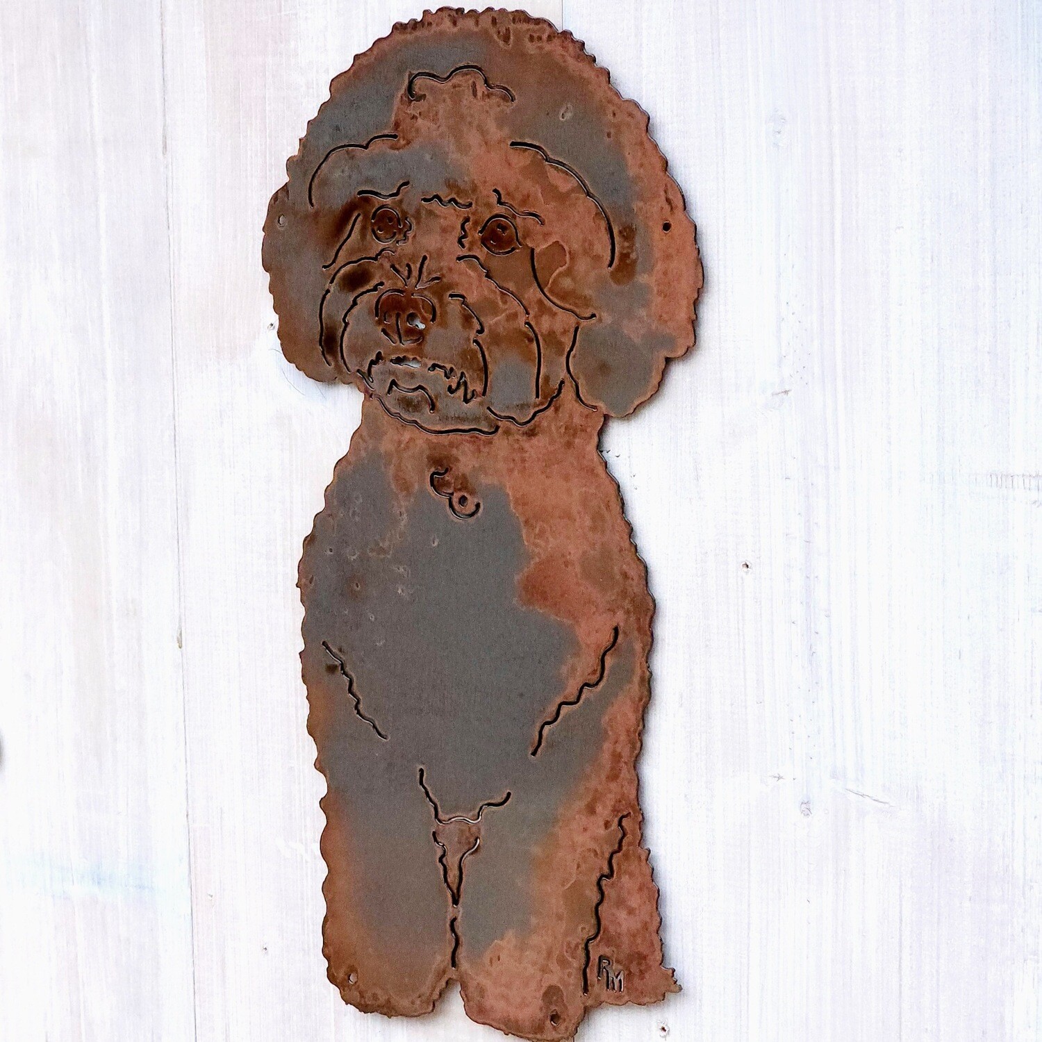 Bichon Sitting Sign