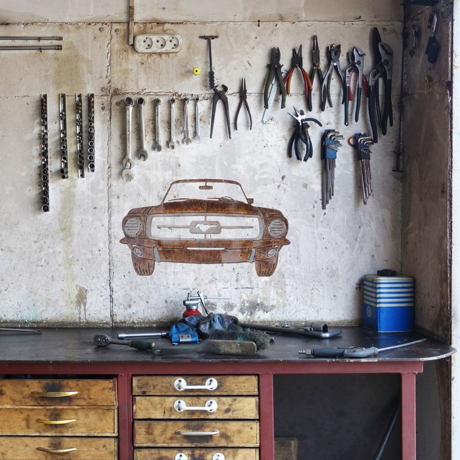 64 Mustang Wall Art