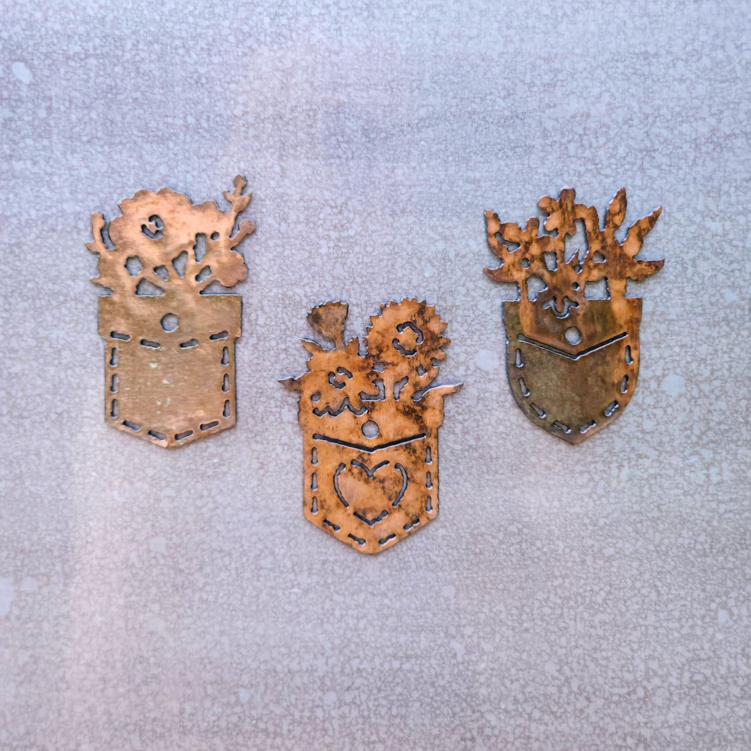 Flower Pocket Magnet Set