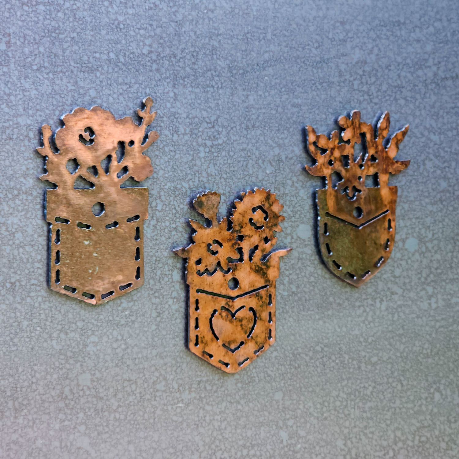 Flower Pocket Magnet Set