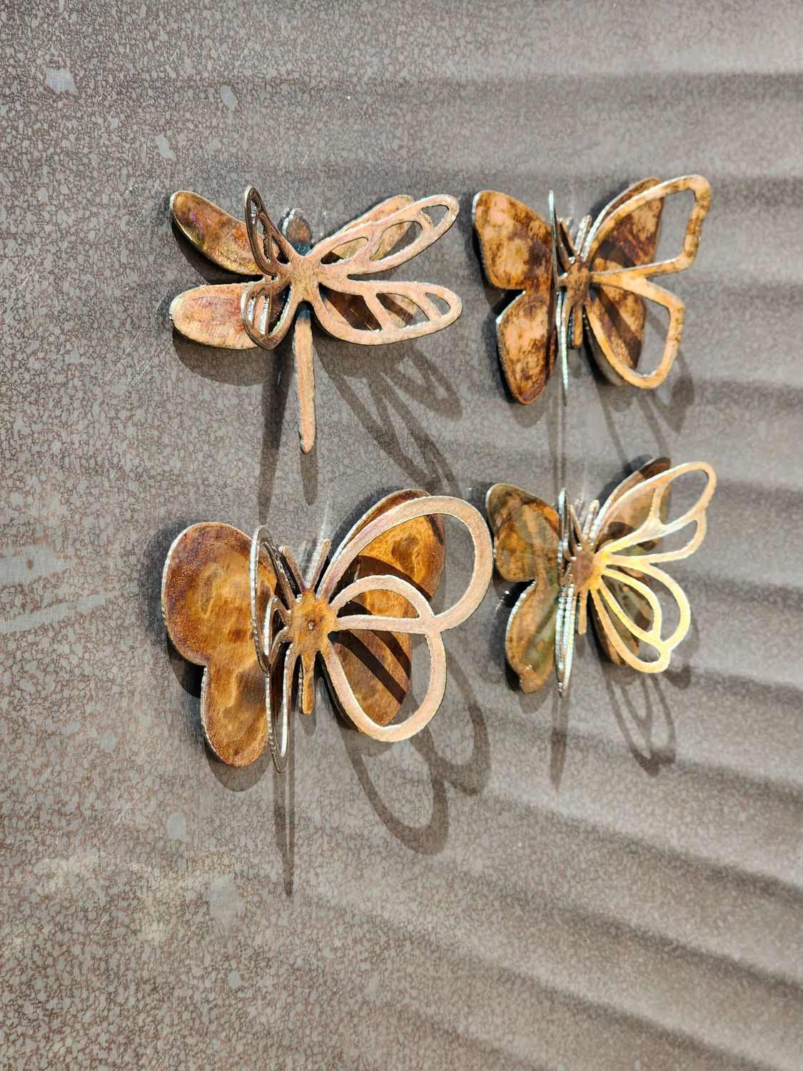 3D Butterfly Magnet Set