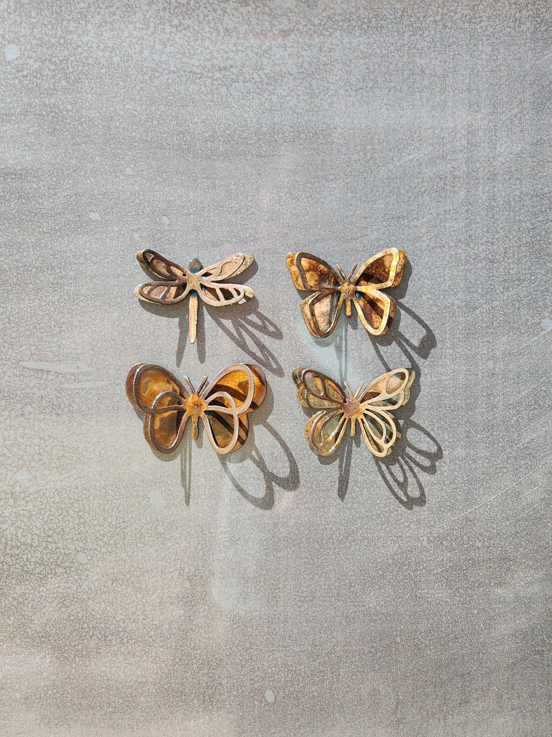 3D Butterfly Magnet Set
