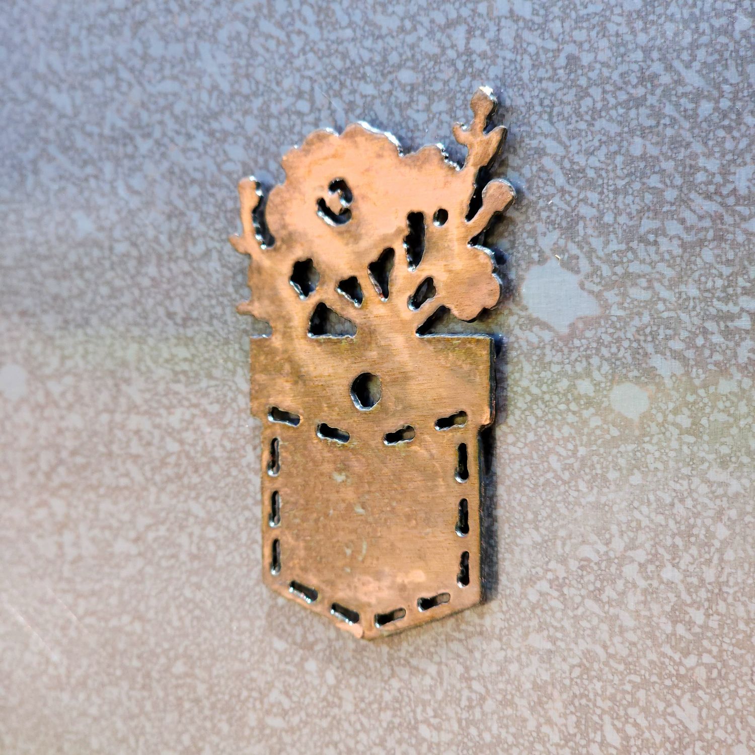 Daisy Flower Pocket Magnet