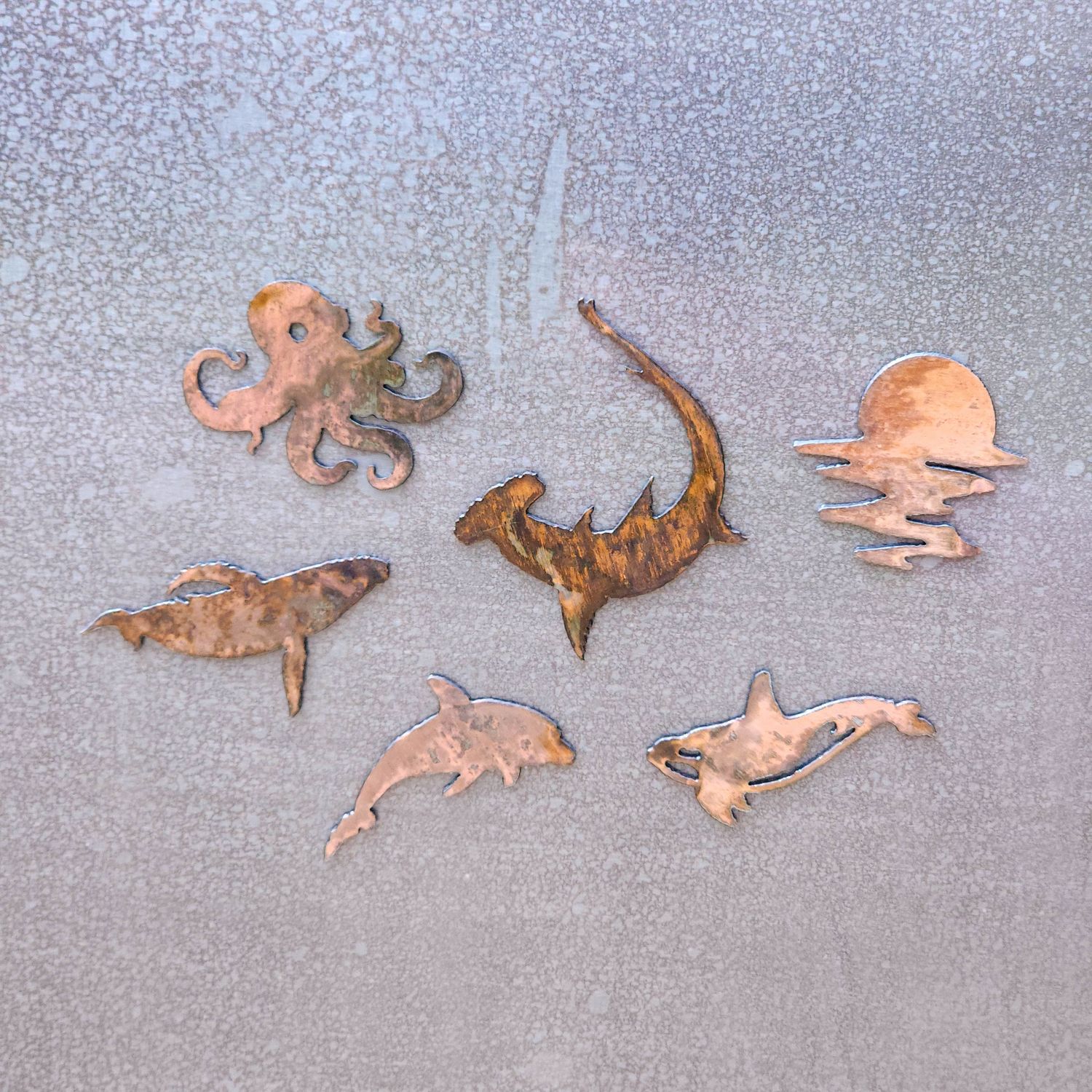 Ocean Creature Magnet Set