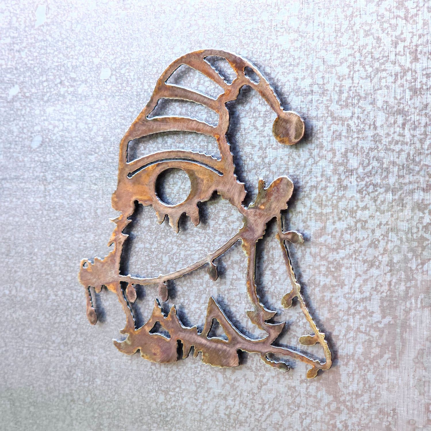 Xmas Gnome w/ Lights Magnet