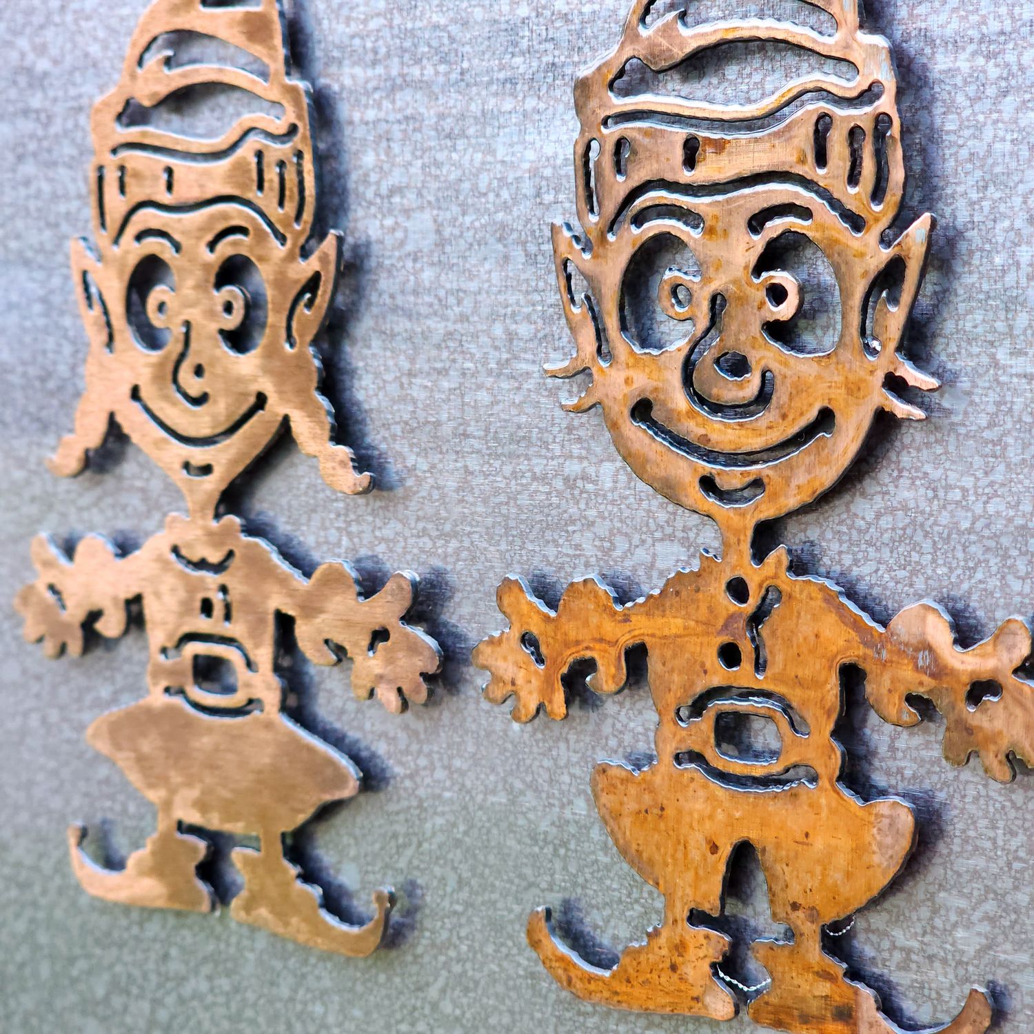 Elf &amp; Snowflake Magnet Set