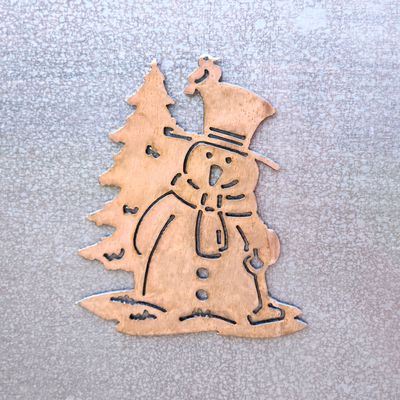 Snowman Magnet