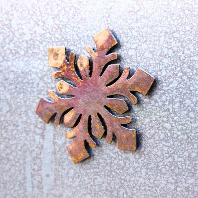 Flower Snowflake Magnet