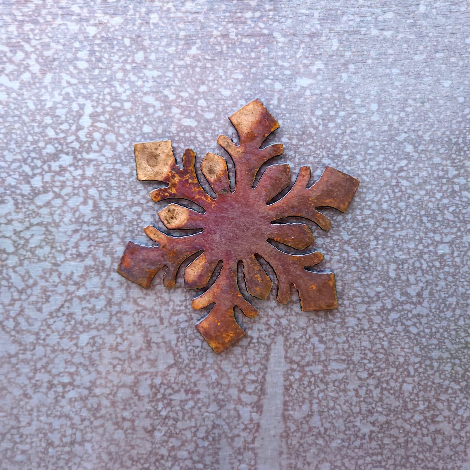 Flower Snowflake Magnet