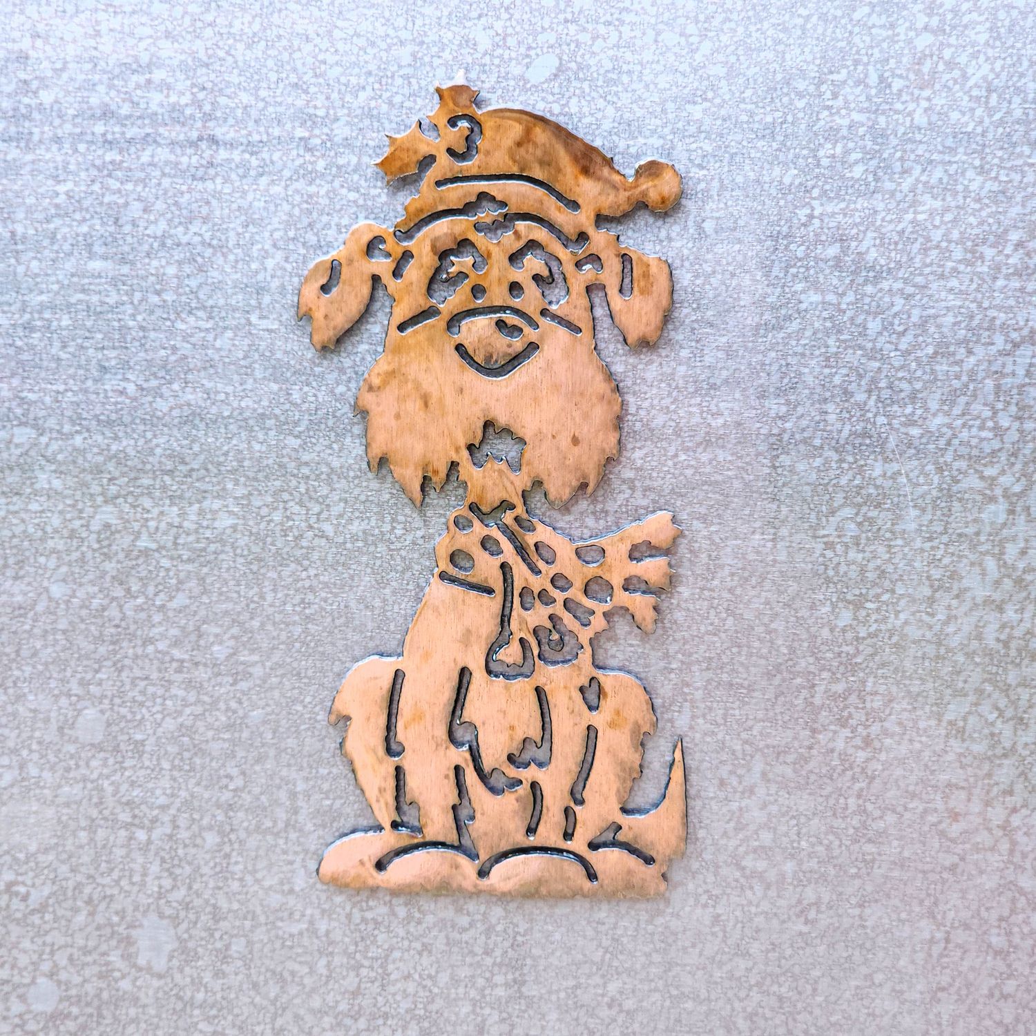 Xmas Dog Magnet