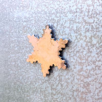 Rigged Tiny Snowflake Magnet