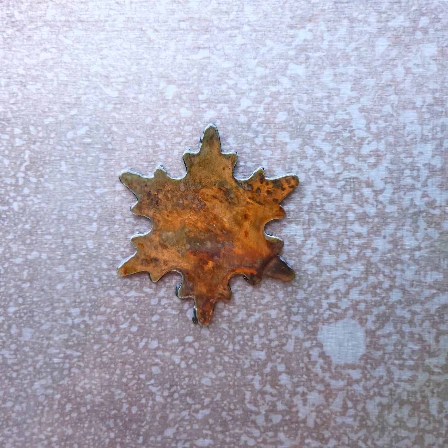 Simple Tiny Snowflake Magnet