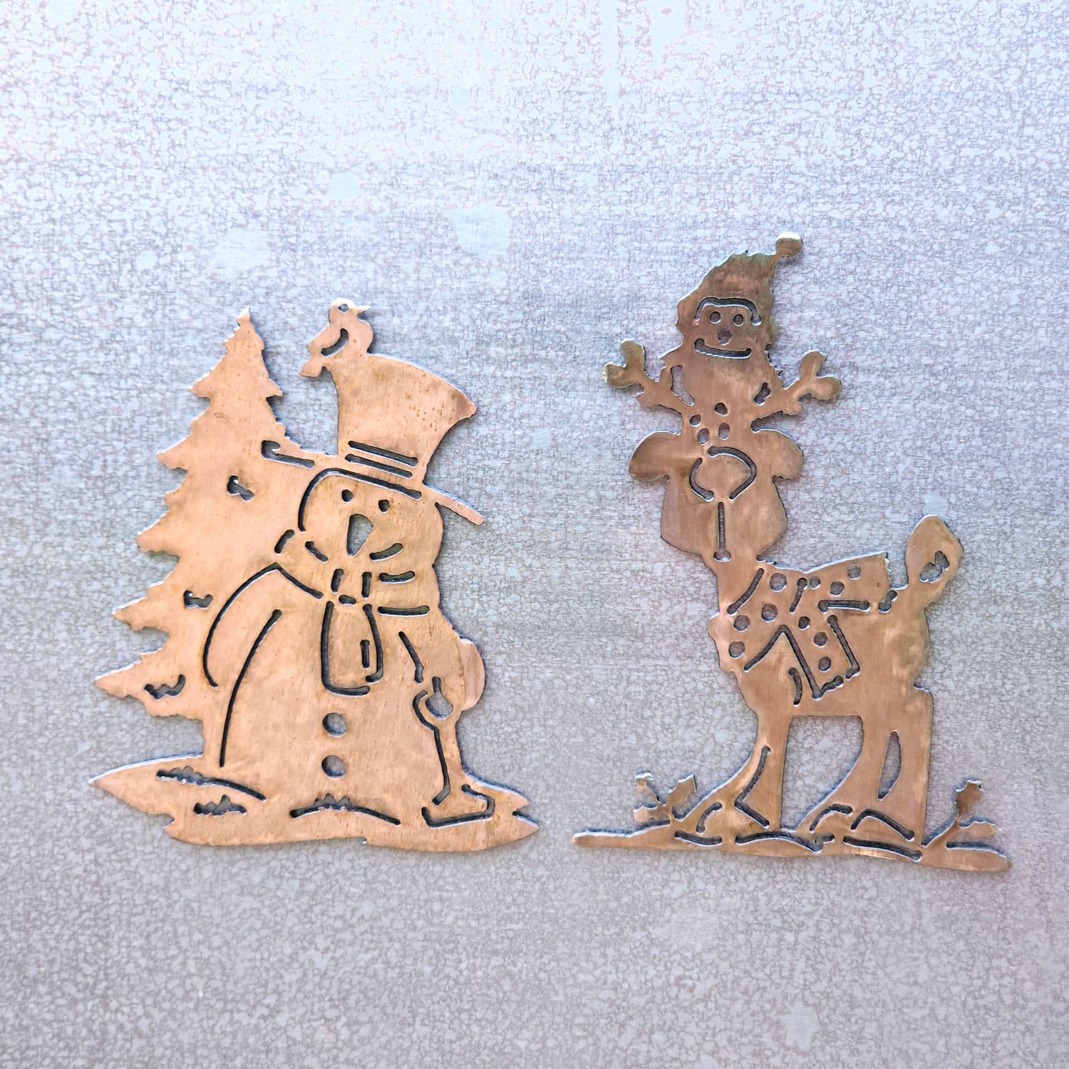 Xmas Character Magnet Set