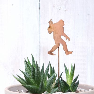 Small Middle Finger Yeti Stake
