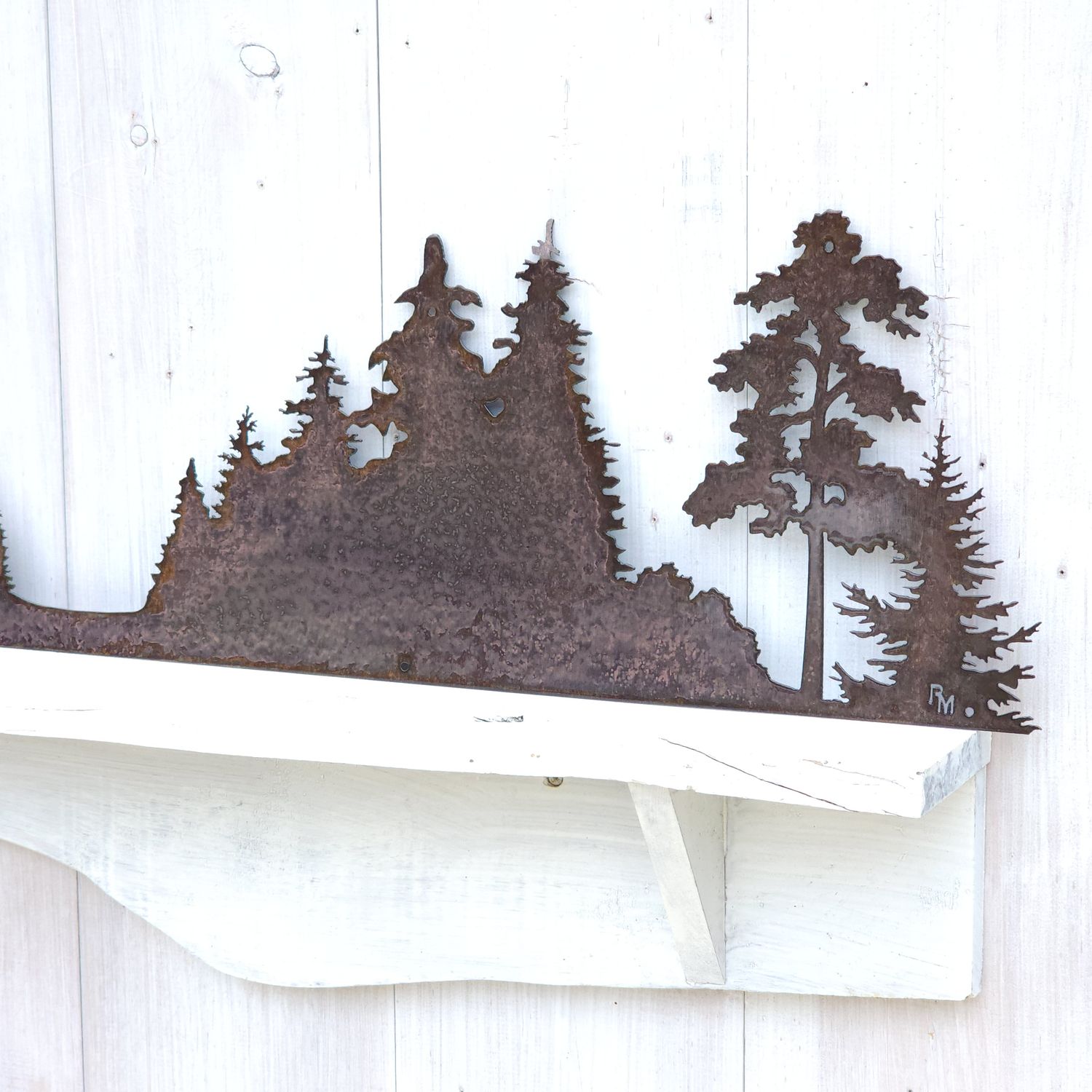 35&quot; x 9&quot; Tree Scene