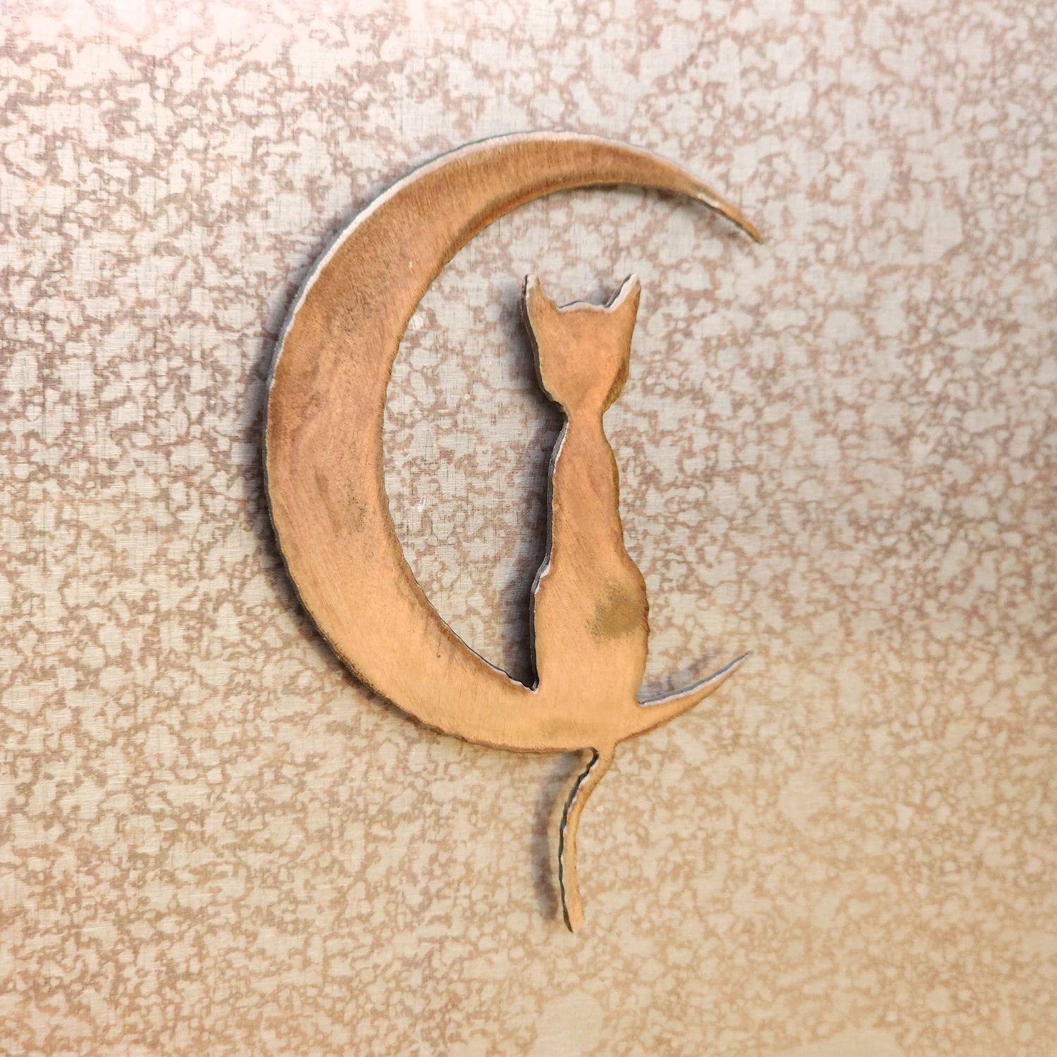Cat Moon Magnet